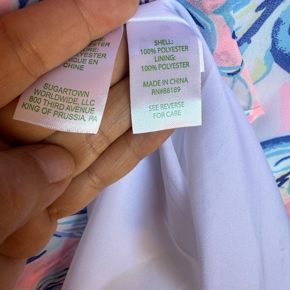 Lilly Pulitzer Riland Ruffle Maxi Dress Size 2 - Picture 6 of 8